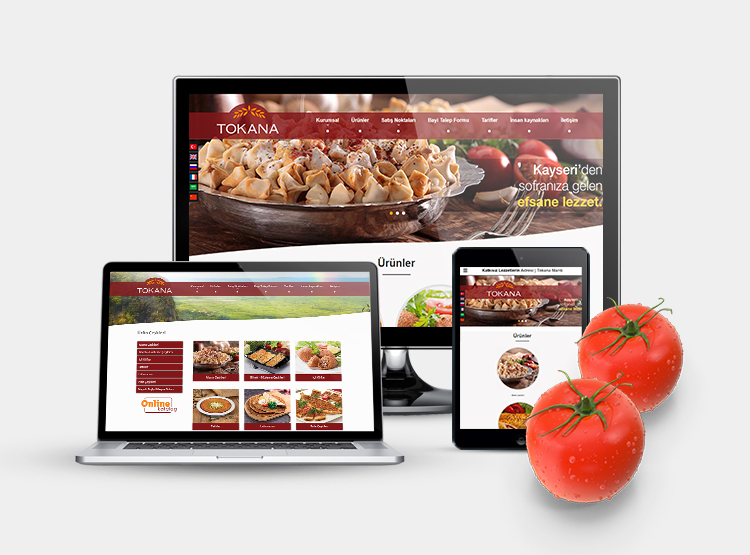 Tokana Mantı - Web Design | MagnaDijital