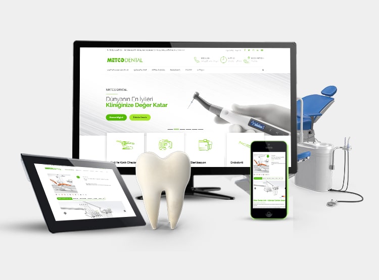 Metco Dental - Web Design | MagnaDijital