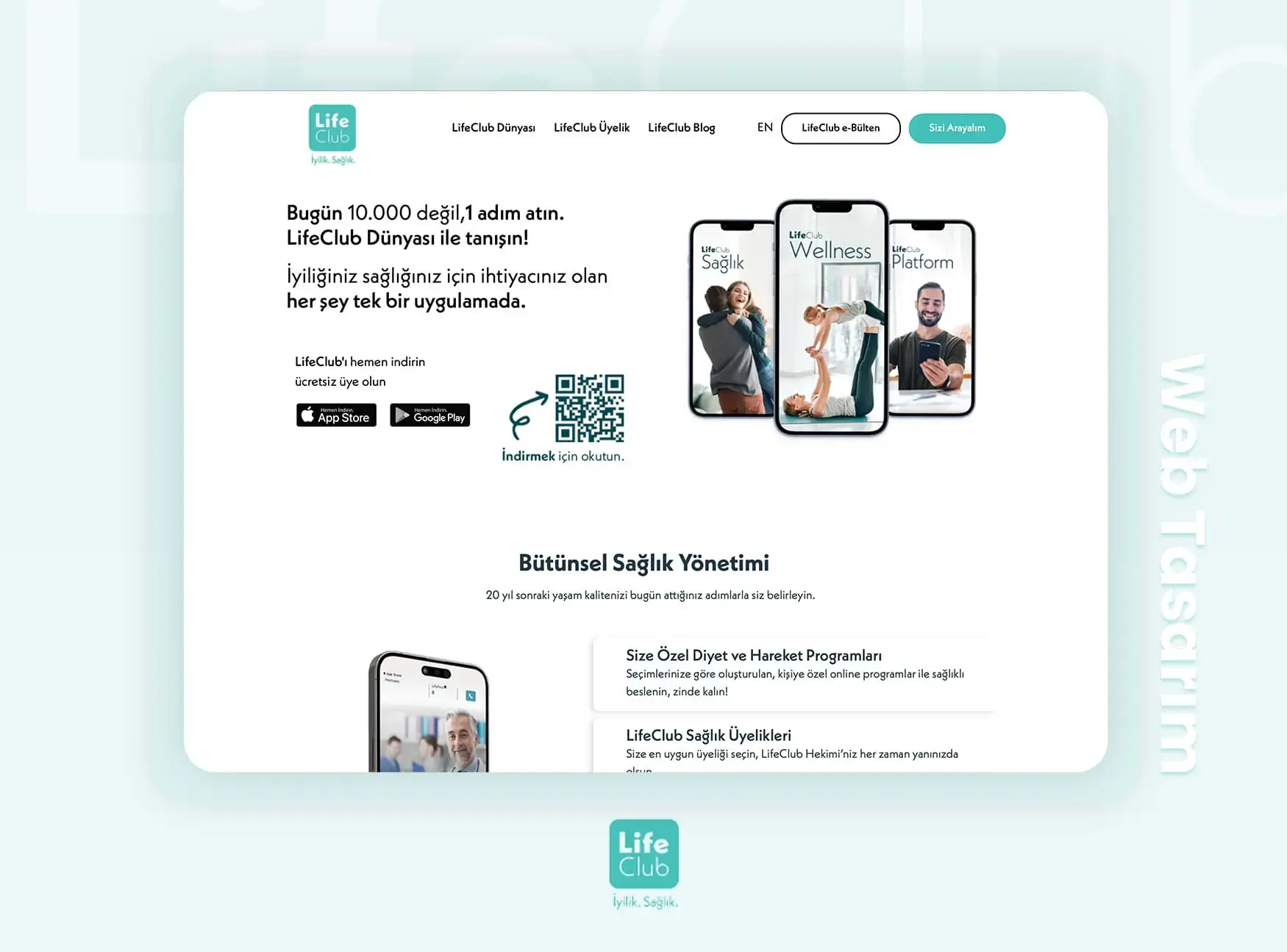 Acıbadem Grubu - LifeClub - Web Tasarım