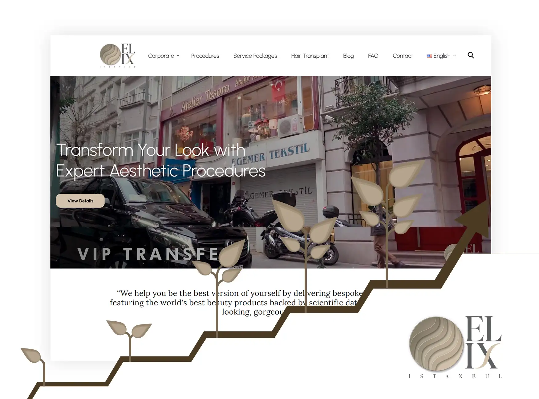 Elix İstanbul Sağlık Turizmi SEO Hizmeti | Magna Dijital