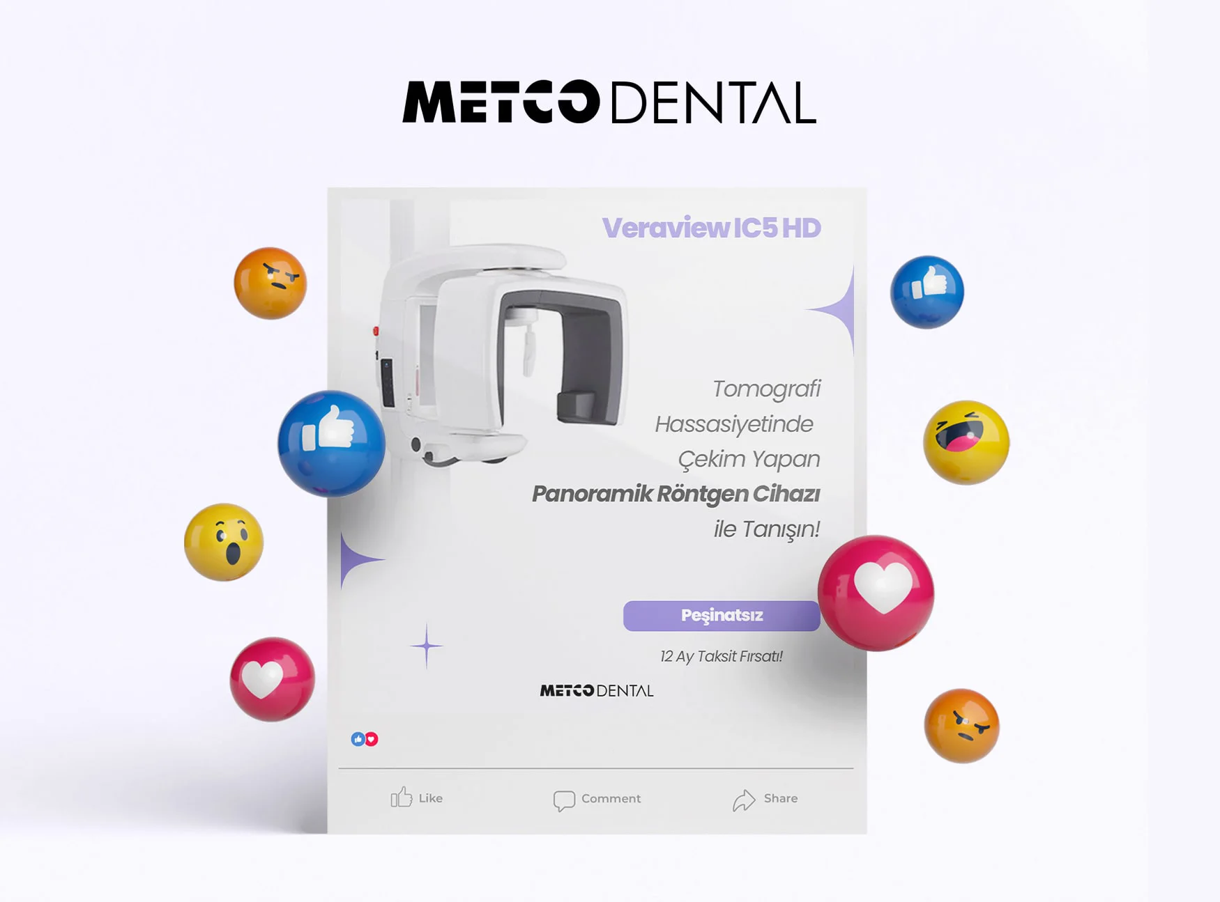 Metco Dental - Sosyal Medya Yönetimi