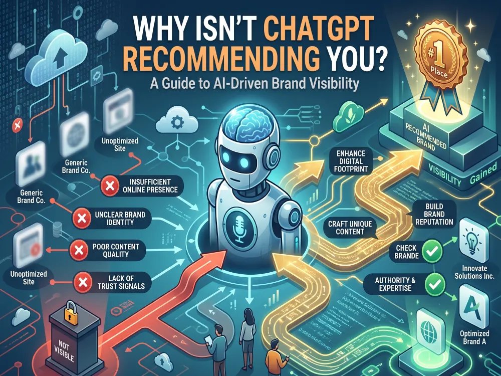 Why Isn’t ChatGPT Recommending You? A Guide to AI-Driven Brand Visibility